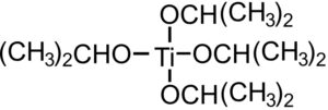 有機チタン化合物cas番号546-68-9の構造式画像