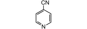 有機中間体、化合物cas番号100-48-1 4-Cyanopyridineの構造式画像