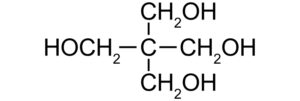 有機中間体、化合物cas番号115-77-5 Pentaerythritolの構造式画像