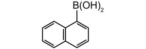 有機中間体、化合物cas番号13922-41-3 1-Naphthalenebronic Acidの構造式画像