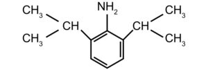 有機中間体、化合物cas番号24544-04-5 2,6-Diisopropylanilineの構造式画像