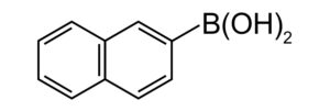 有機中間体、化合物cas番号32316-92-0 2-Naphthaleneboronic Acidの構造式画像