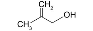 有機中間体、化合物cas番号513-42-8 β-Methallyl Alcoholの構造式画像