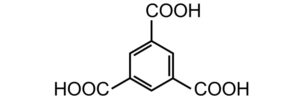 有機中間体、化合物cas番号554-95-0 1,3,5-Benzenetricarboxylic Acidの構造式画像