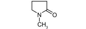 有機中間体、化合物cas番号870-50-4 1-Methyl-2-pyrrolidoneの構造式画像