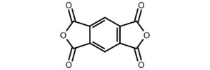 有機中間体、化合物cas番号89-32-7 Pyromellitic Dianhydrideの構造式画像