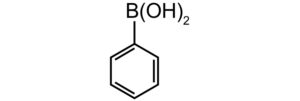 有機中間体、化合物cas番号98-80-6 Phenylboronic Acidの構造式画像
