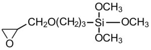 有機シラン化合物cas番号2530-83-8trimethoxysilaneの構造式画像