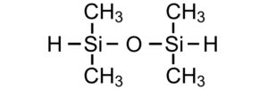 有機シラン化合物cas番号3277-26-7Tetramethyldisiloxaneの構造式画像